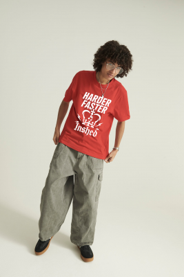 Lashed Mens T - Harder Faster