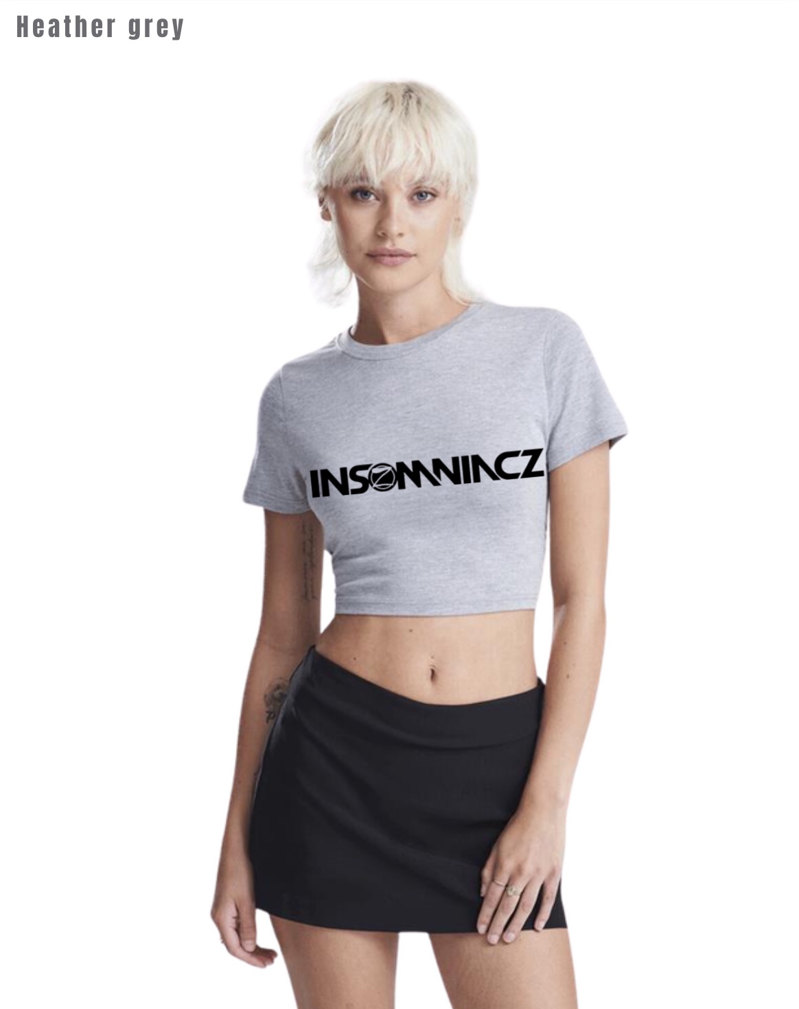 Insomniacz Ladies Crop Top