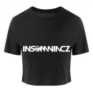 Alternative view of Insomniacz Ladies Crop Top